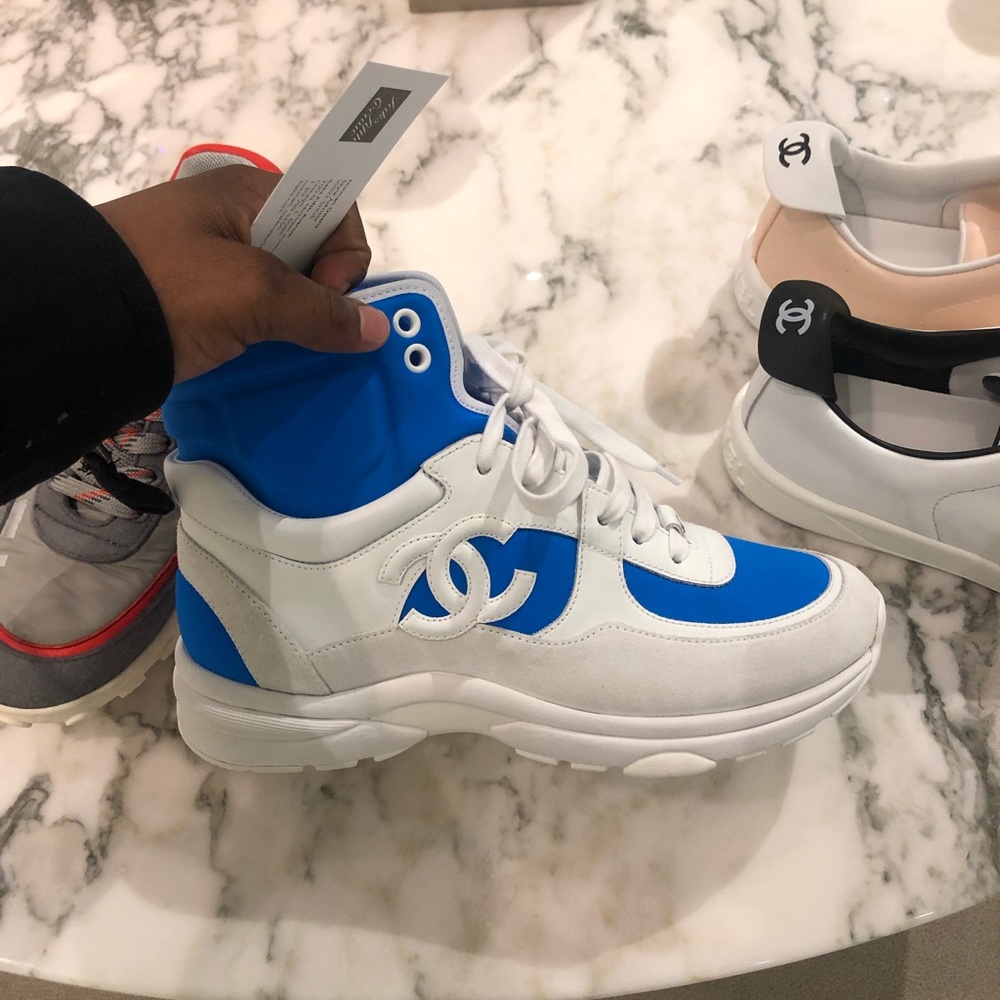Chanel Sneaker Boots